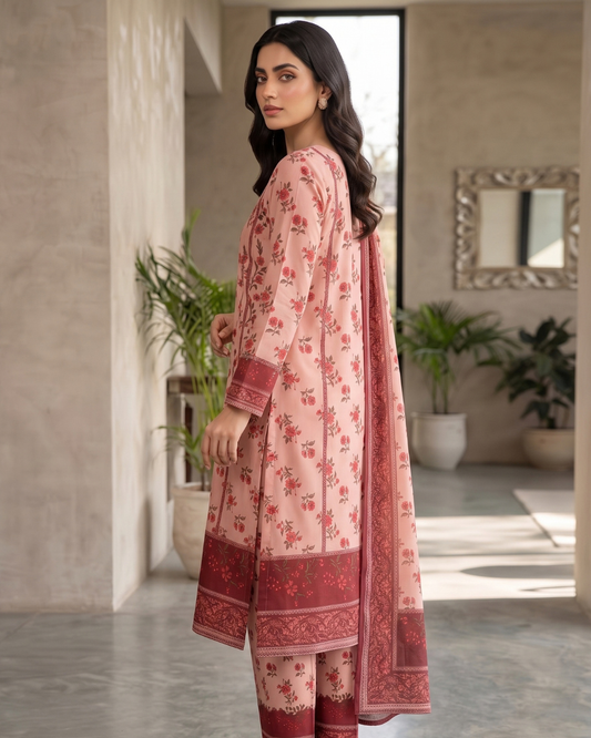 ROSEWOOD GARDEN PRINTED 2 & 3 - PIECE SUIT