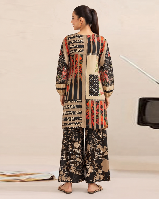 DESERT INK PRINTED  2-PIECE SUIT