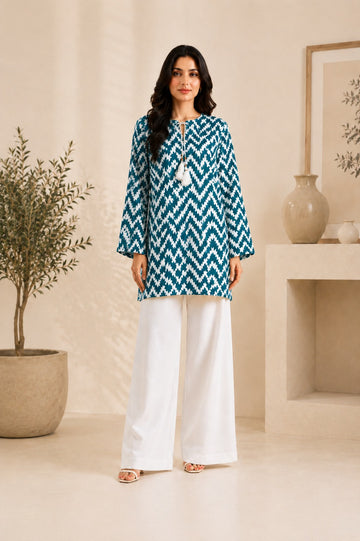 Bana Dora Lawn – Light Blue