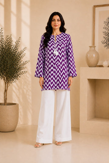 Bana Dora Lawn – Purple