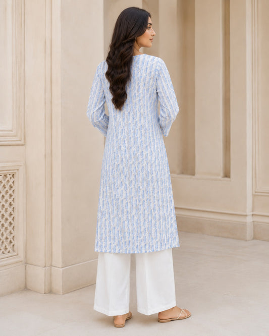 PURE LAWN – SKY BLUE