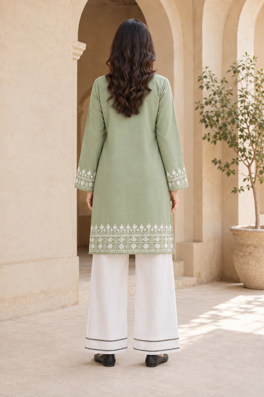 Pista Sage Embroidered Co-ord Set
