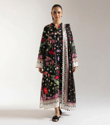 NOIR HERITAGE PRINTED 2 & 3 - PIECE SUIT