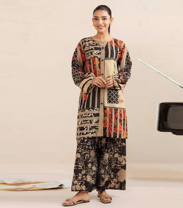 DESERT INK PRINTED  2-PIECE SUIT